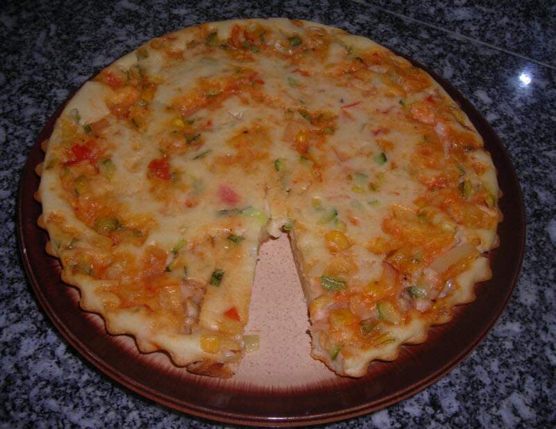 Torta de legumes