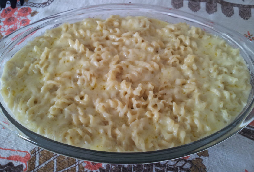 Macarrão ao molho de queijos