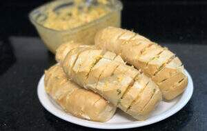 pão de alho para churrasco