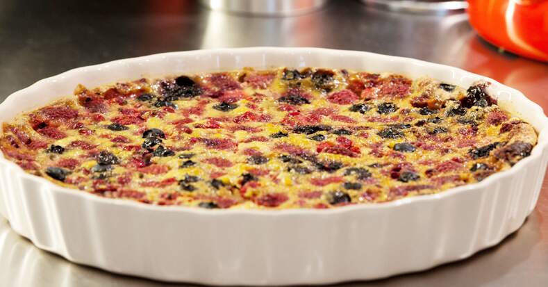 Clafoutis de amora