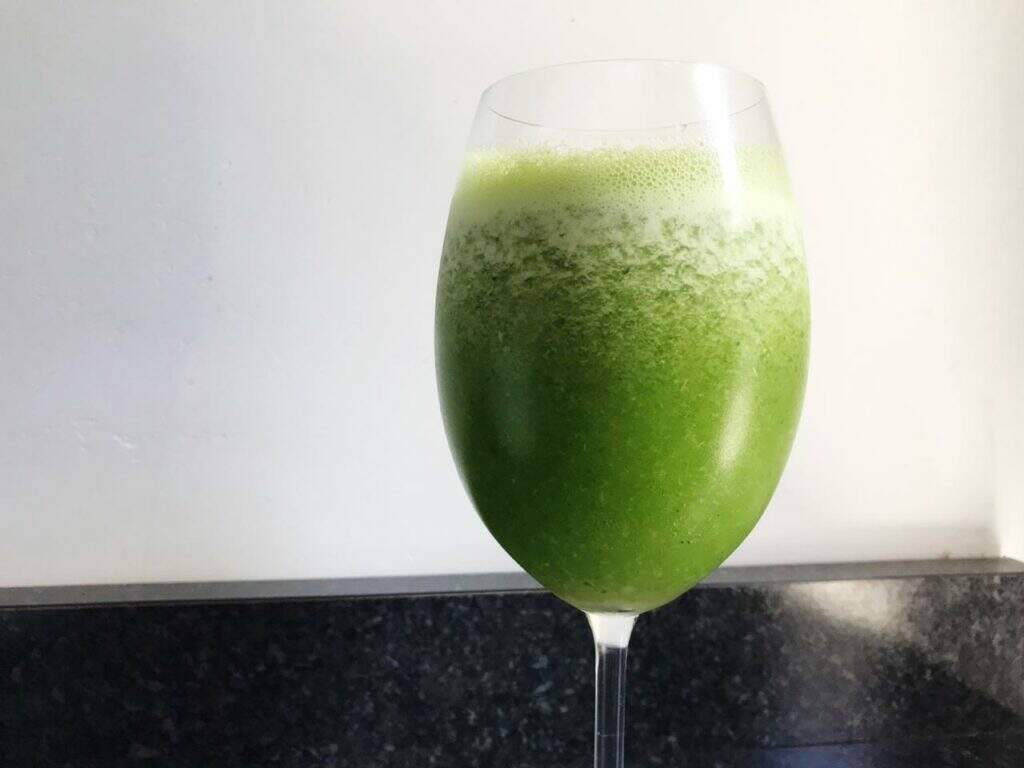 Receita de suco verde detox