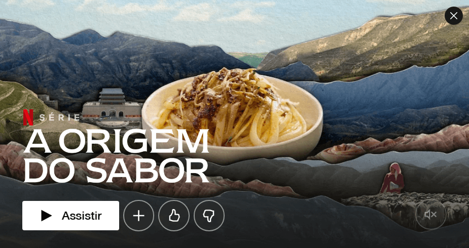 A Origem do Sabor - Netflix