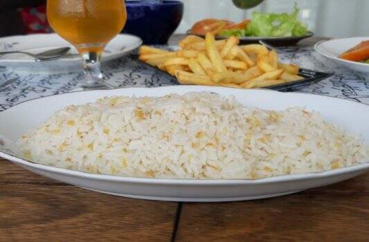 arroz com alho