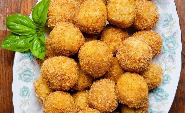 Receita de bolinho de arroz