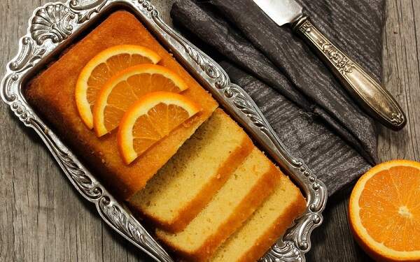 Receita de bolo de laranja