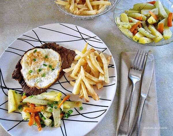 Receita de bife ancho a cavalo