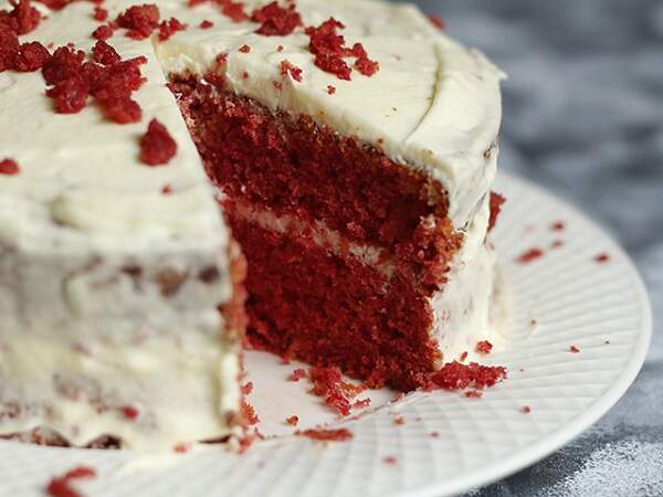 Receita de Red velvet com cream cheese