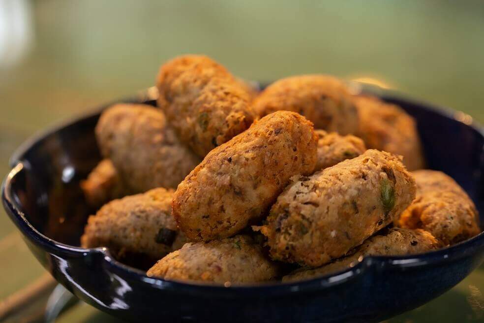 Receita de bolinho de sardinha