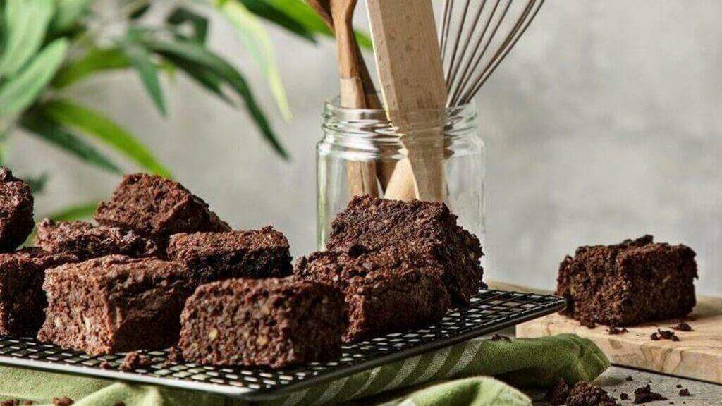 Receita de brownie de abacate