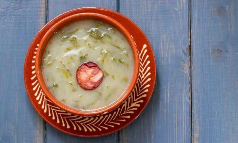 Receita de caldo verde