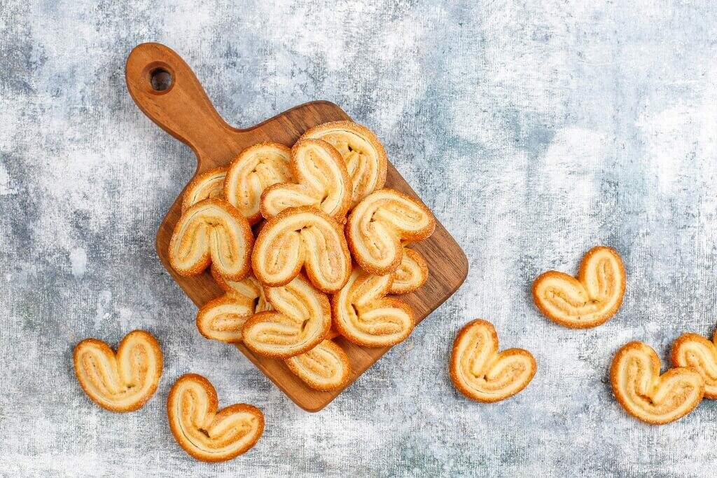 Receita de Palmier com Canela