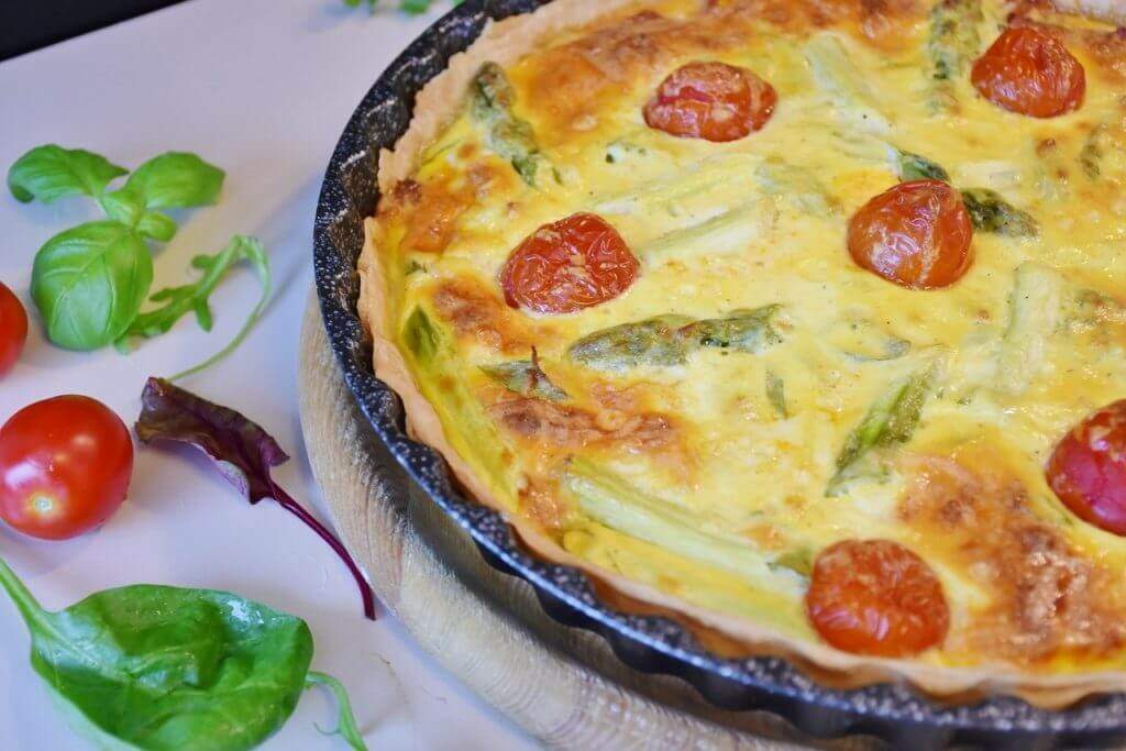 Receita de Fritatta de legumes zero lactose