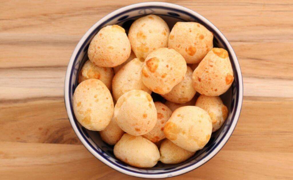 Receita de pão de queijo de tapioca