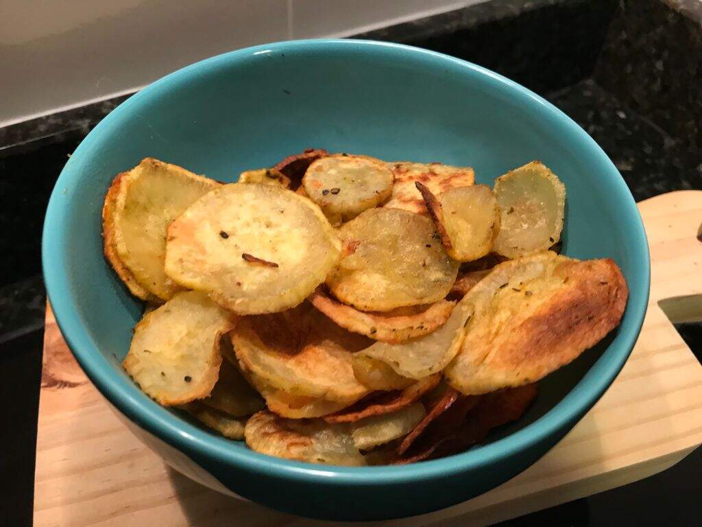 Chips de batata-doce