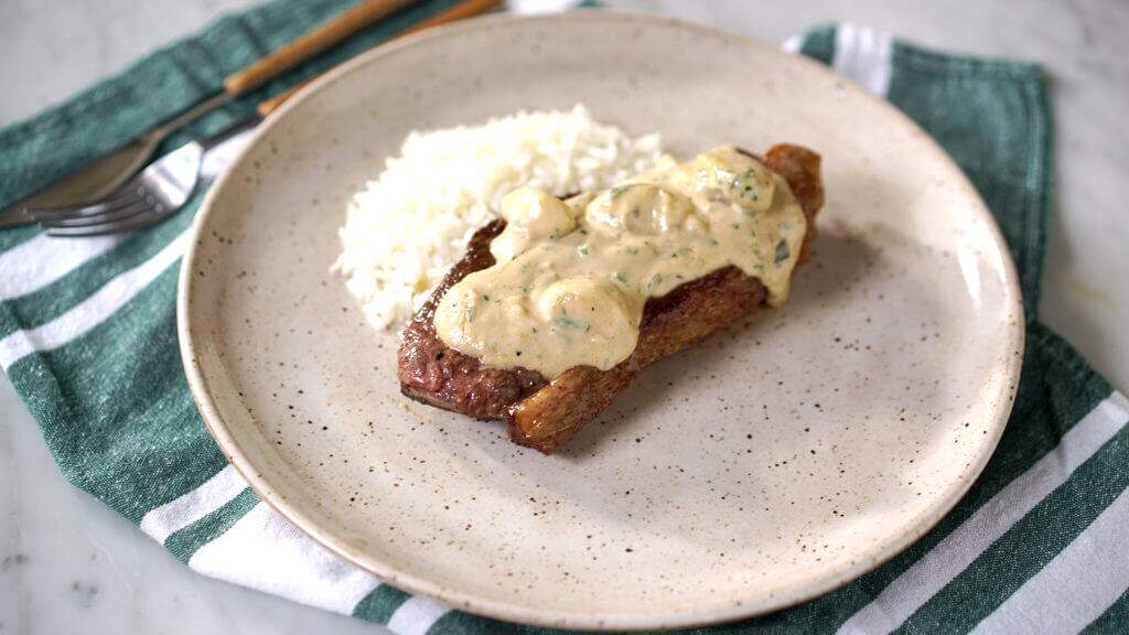 Receita de picanha com molho de alho