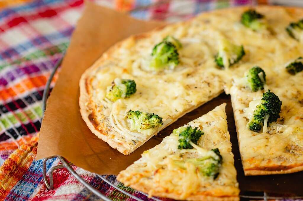 Receita de torta com brócolis e gorgonzola