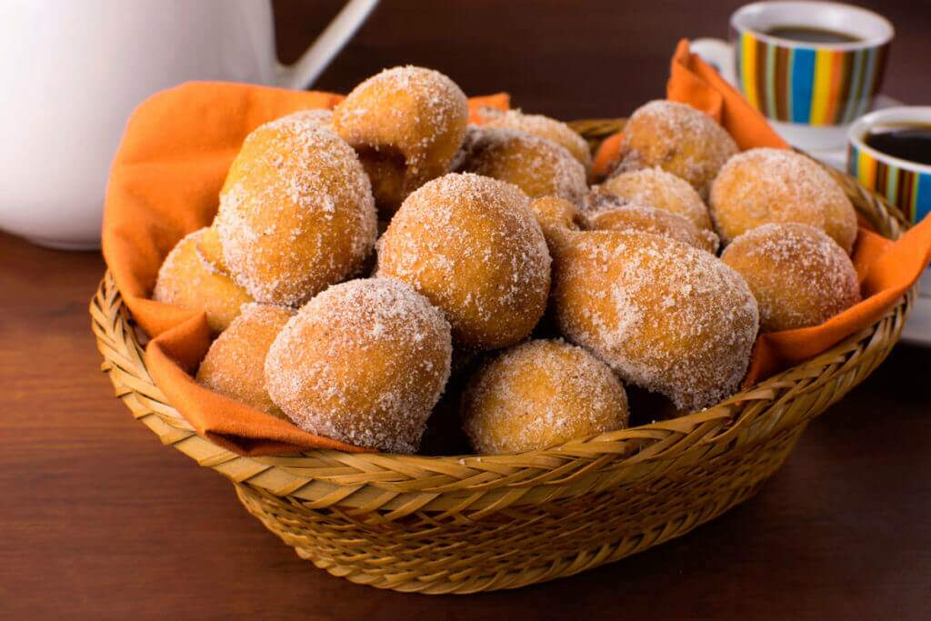 Receita de bolinho de chuva