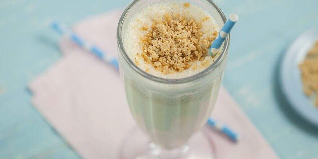 Receita de milk shake de nozes