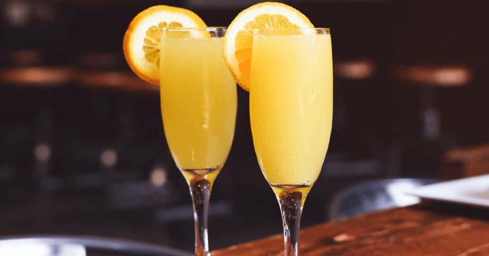 Receita de drink mimosa