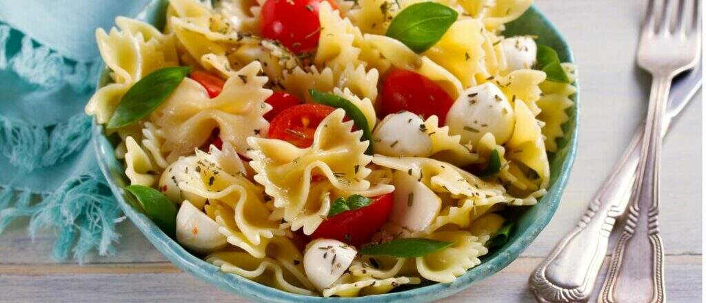 Receita de salada de macarrão