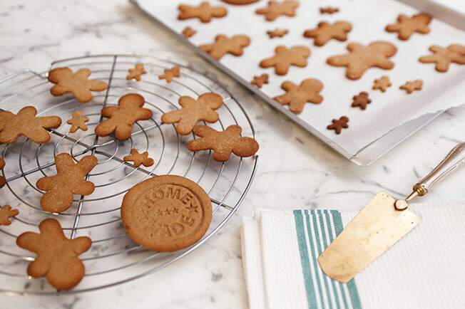 Receita de biscoito de gengibre