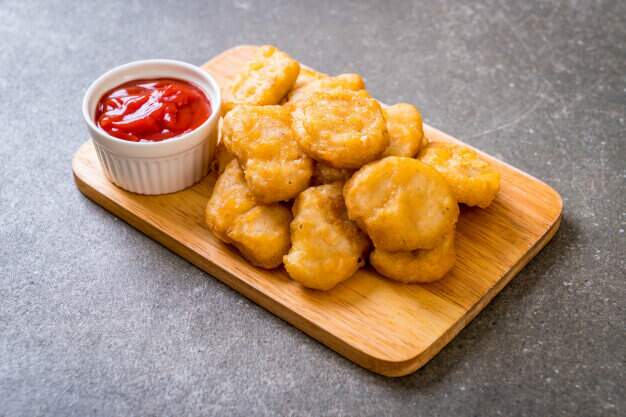 Receita de nuggets de legumes