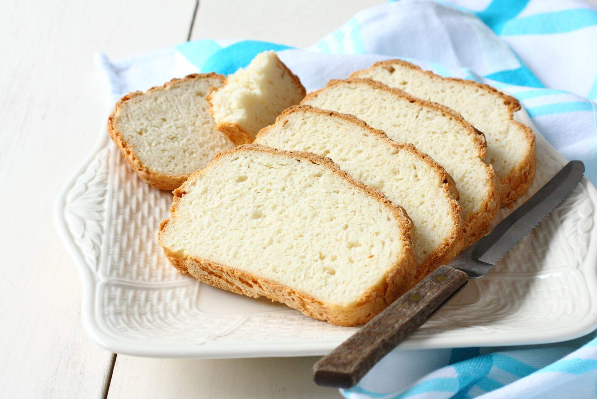 Receita de pão sem glúten de liquidificador