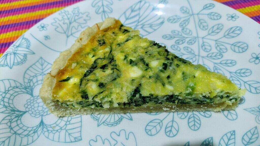 Quiche de espinafre