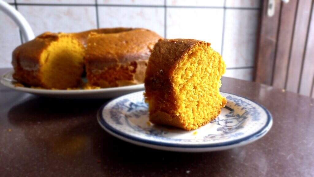 Bolo de Cenoura Simples