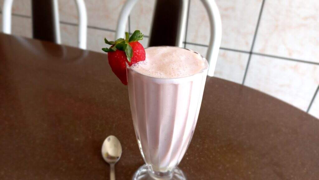 Milk Shake de Morango