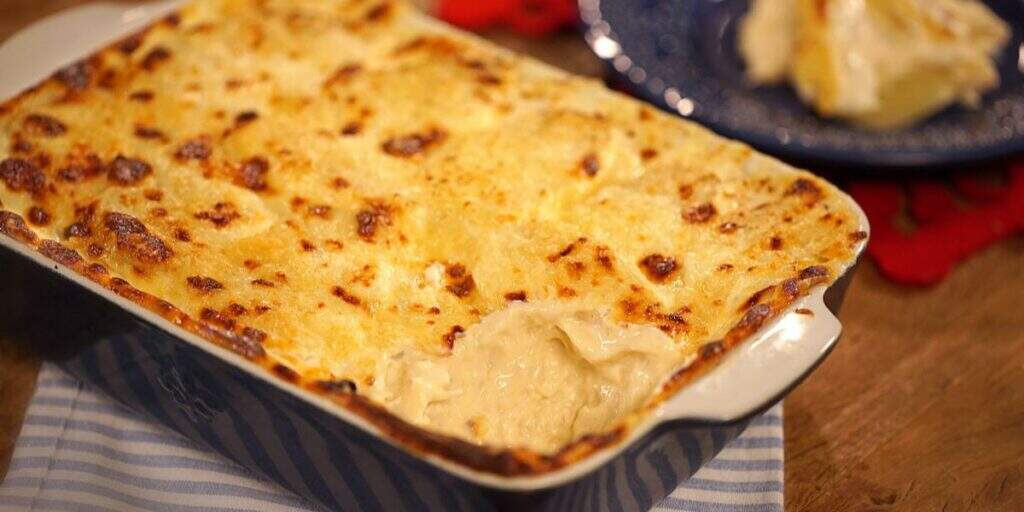 Bacalhau gratinado