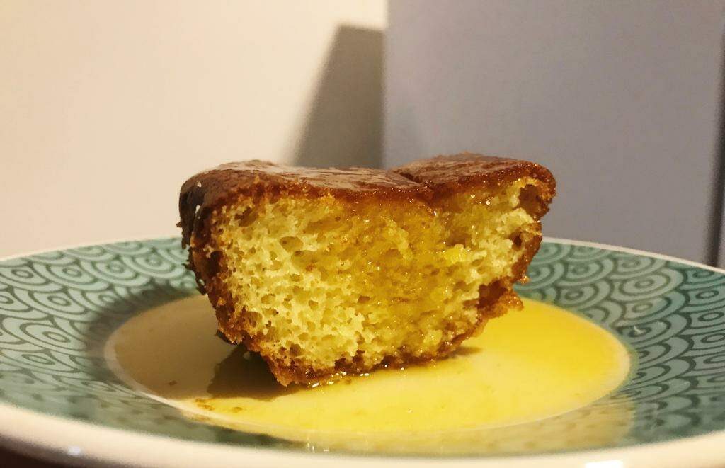 Bolo de laranja simples