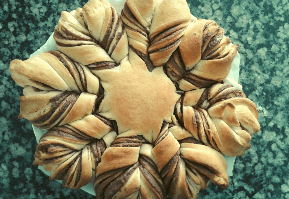 Pão de Nutella do Pinterest