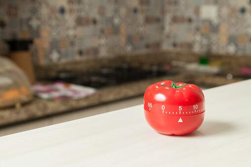 Pomodoro timer - presentes criativos para quem ama culinária
