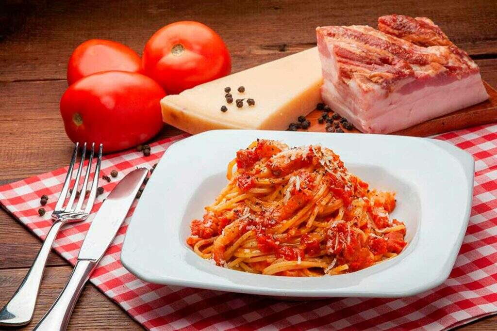 Spaghetti ala amatriciana