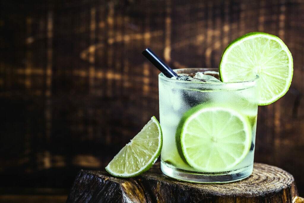 Caipirinha de cerveja