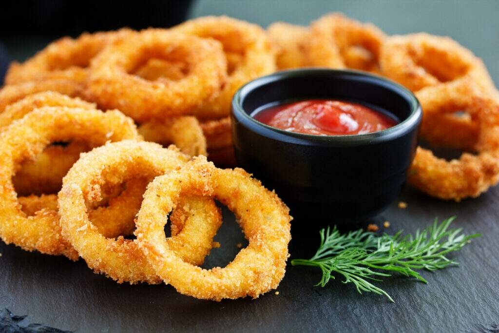 petisco - onion rings