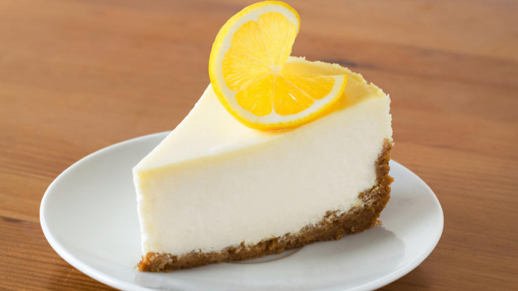 Cheesecake de ricota e limão