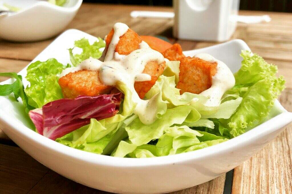 molho de iogurte para salada