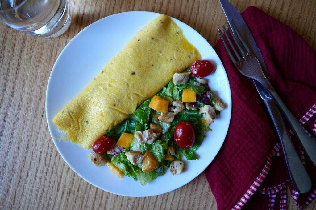 Omelete francesa