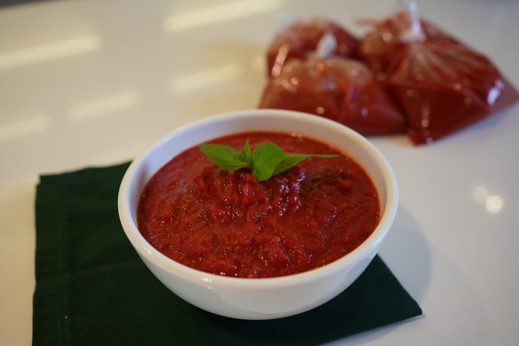 Molho de tomate caseiro