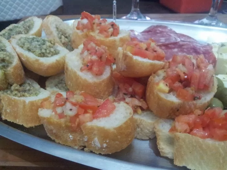 Bruschetta ao Pesto