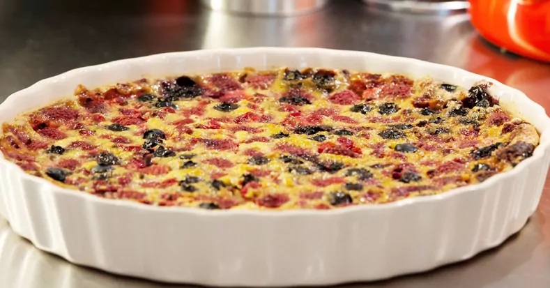 Clafoutis de amora
