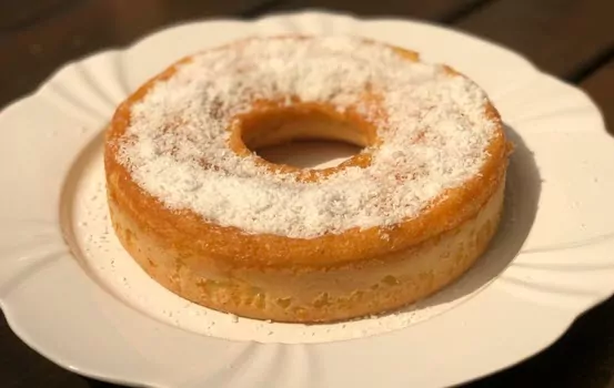 bolo de coco sem açúcar