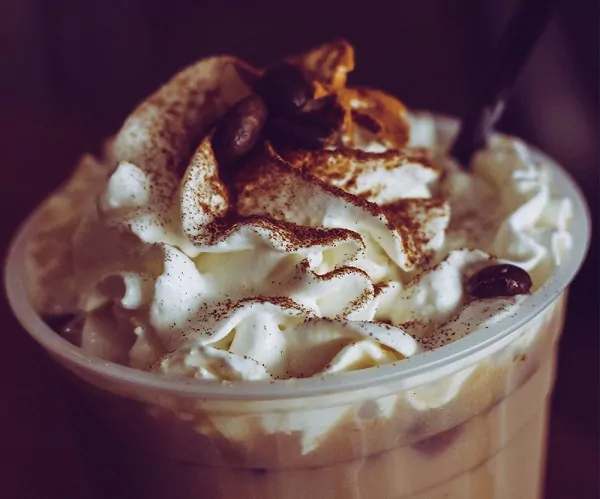Receita de frappucino de chocolate