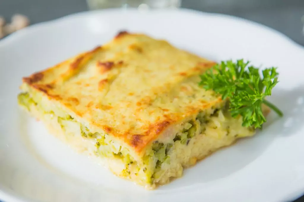Receita de torta de couve-flor