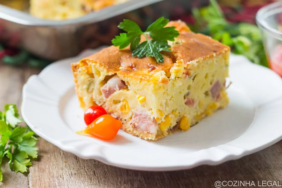 Receita de torta caipira