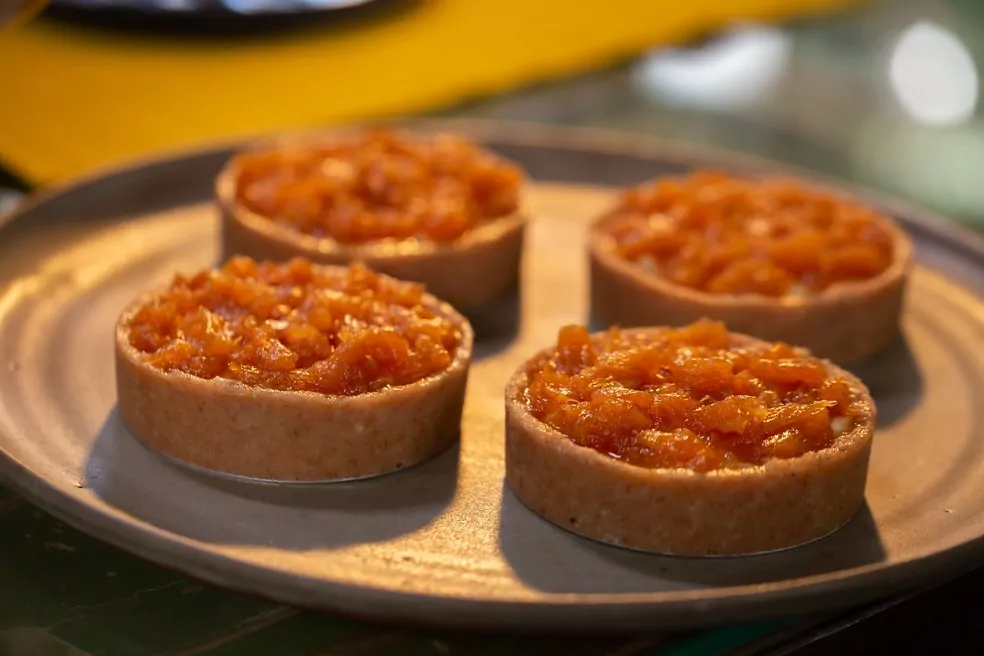 Receita de tortelete de abacaxi com sobra de bolo