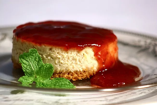 Receita de cheesecake integral