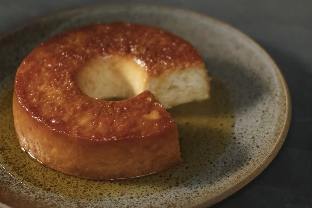 Receita de pudim de pão com laranja